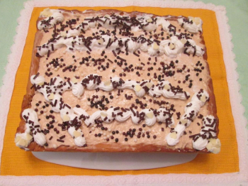 Crostata cappuccino