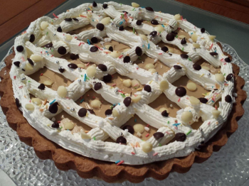 Crostata cappuccino