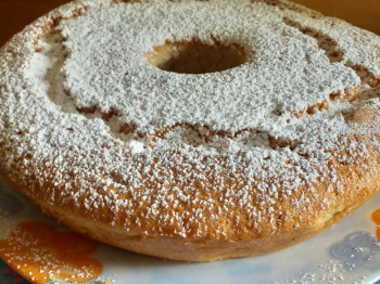 Ciambella di albumi,ricetta di recupero