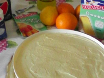 Cheesecake arancio