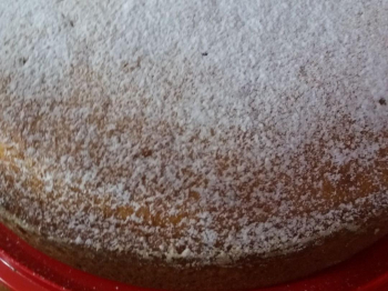 Torta all'arancia senza burro nè latte