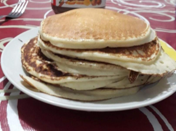 Pancake leggeri con lievito madre