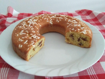Ciambella uvetta e rum