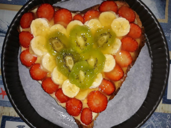 Crostata ❤ con crema Limoncello