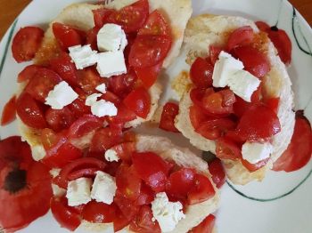 Bruschetta a modo mio