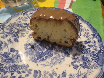 ciambellone con gocce di cioccolato