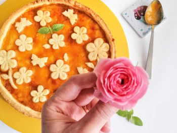 Crostata fiorita