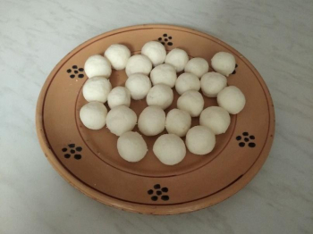 Tartufi al cocco con cuore di Nutella