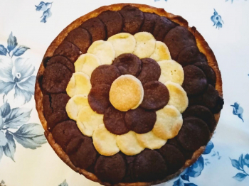 Crostata con marmellata di lamponi
