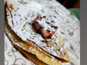 Crèpe con Nutella e Fragole