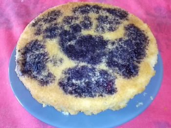 Torta alla Marmellata di More senza uova