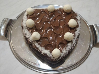 Torta tartufina Nutella e cocco