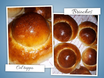 Brioches col tuppo