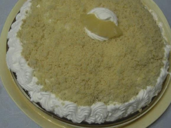 Torta con crema di ricotta