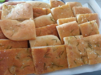 Focaccia con Rosmarino