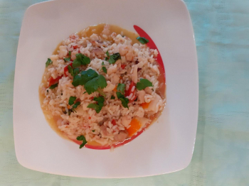 risotto alla pescatora