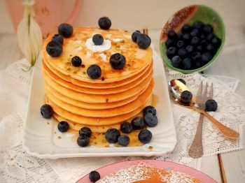 Pancake ai mirtilli