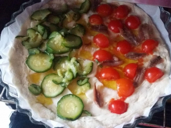 Pizza doppio gusto