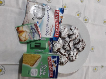 5 RICETTA CULINARIA DELLA COMMUNITY Biscotti crinkle al cioccolato e amaretti
