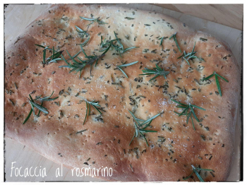 Focaccia al rosmarino
