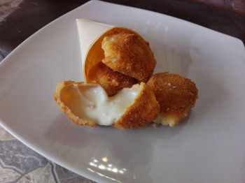 Mozzarelline impanate e fritte