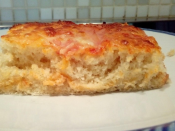 Pizza alta in teglia
