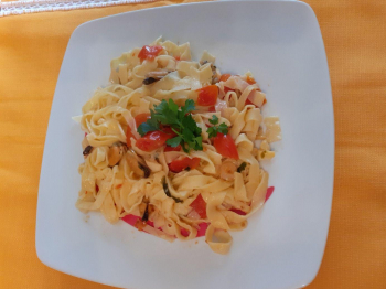 tagliolini allo scoglio
