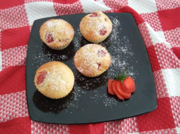 Muffin alle fragole