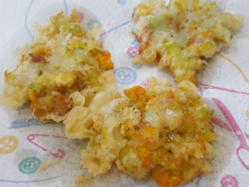 Fiori di Zucca in Pastella