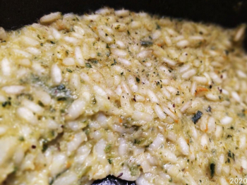 Risotto zucchine e fiori