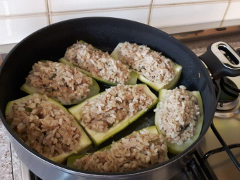 Zucchine ripiene