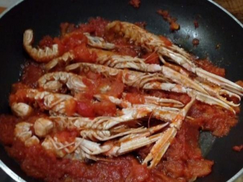 Sugo con scampi