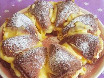 Torta soffice al limone 🍋 con crema pasticcera al limone 🍋