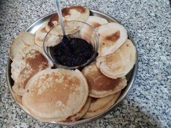 Dorayaki con farina d'avena