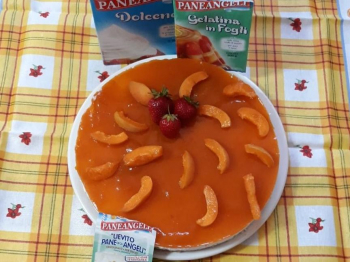 6°Sfida CULINARIA Cheesecake dell estate! Cheesecake alle albicocche.