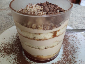 cheesecake al caffè in bicchiere ( 6° SFIDA CULINARIA)