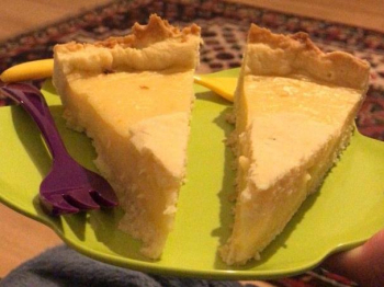 Crostata con Crema al limone