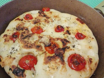 Focaccia soffice in padella