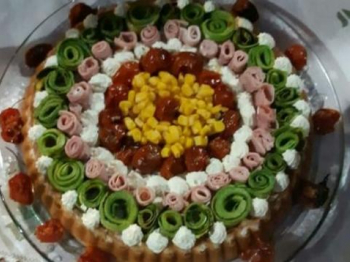 Torta salata &quot;alla frutta&quot;