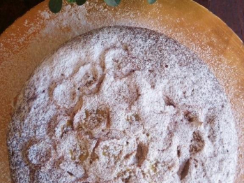 Torta con banana