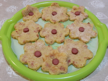 Fiori di patate (Ricetta &quot;Pesci d'aprile&quot; della dolcina Martic)