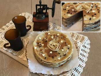 Torta di Crêpes (senza uova)