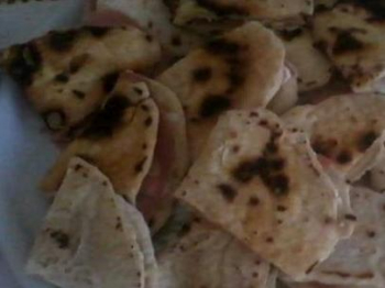 Piadina con farina di farro