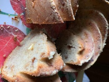 ciambella banane e cioccolato