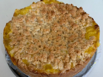 Torta Sbriciolata Crema e Marmellata di Arance