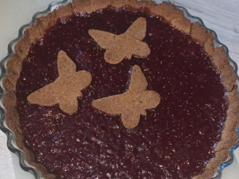 Crostata al grano saraceno e miele