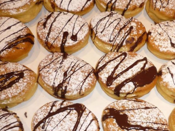 bomboloni crema e nutella