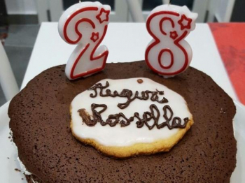 Torta al Cacao con Panna e Gocce di Cioccolato