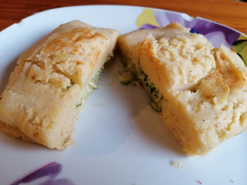 Toast di patate e zucchine