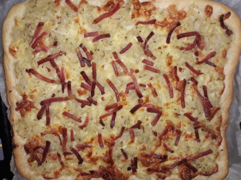 Focaccia patate e speck